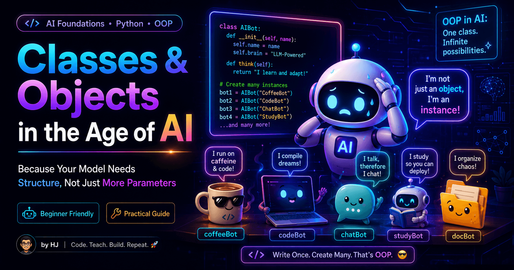 🧠🏗️ Classes & Objects in the Age of AI