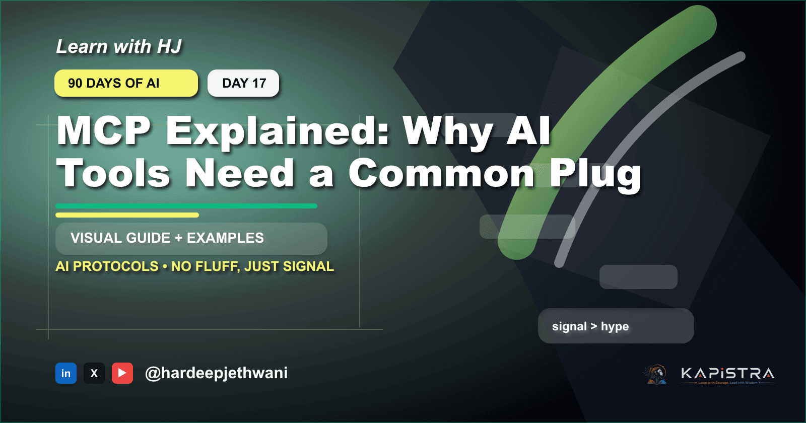 MCP Explained: Why AI Tools Need a Common Plug
