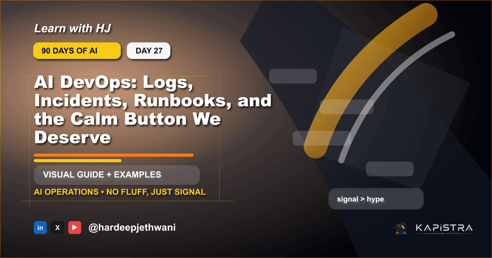AI DevOps: Logs, Incidents, Runbooks, and the Calm Button We Deserve