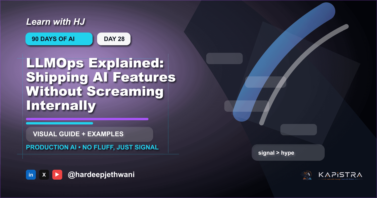LLMOps Explained: Shipping AI Features Without Screaming Internally