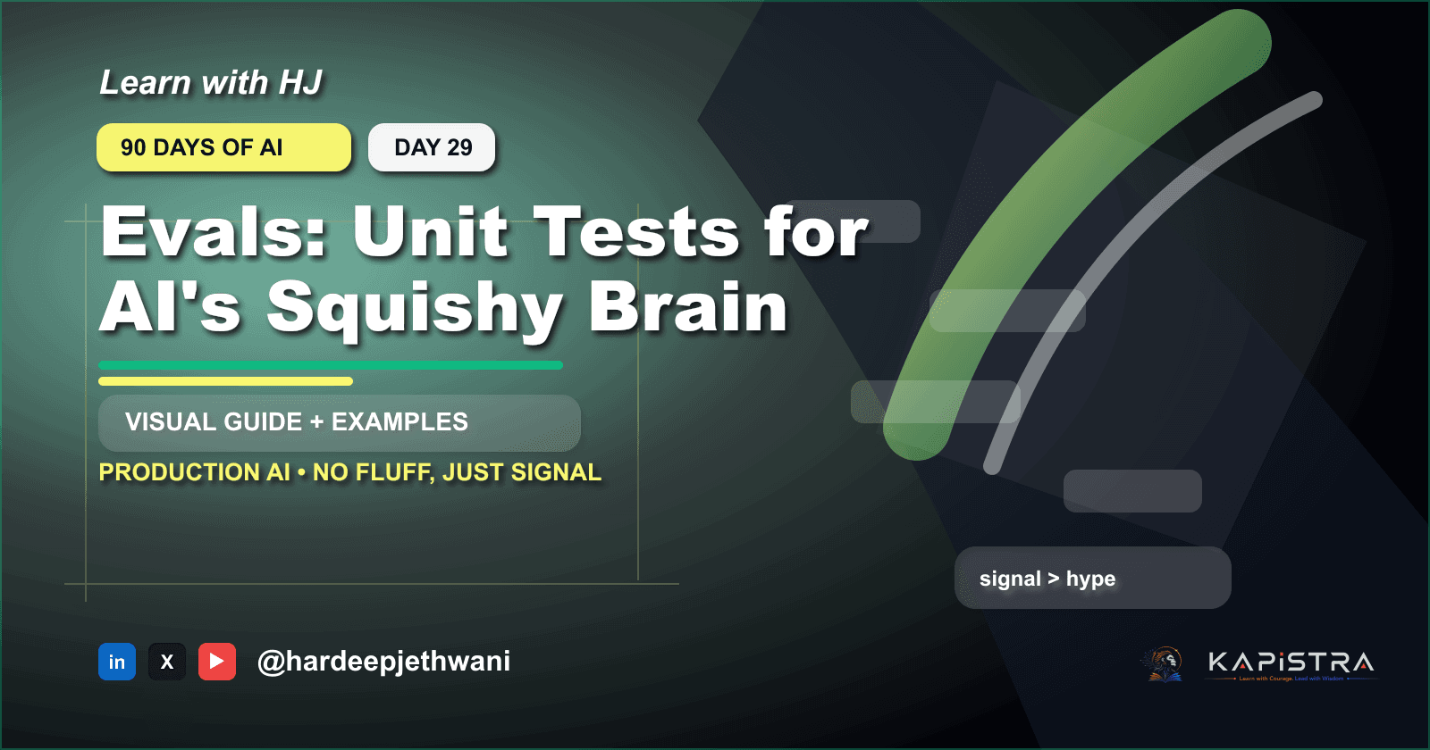 Evals: Unit Tests for AI's Squishy Brain