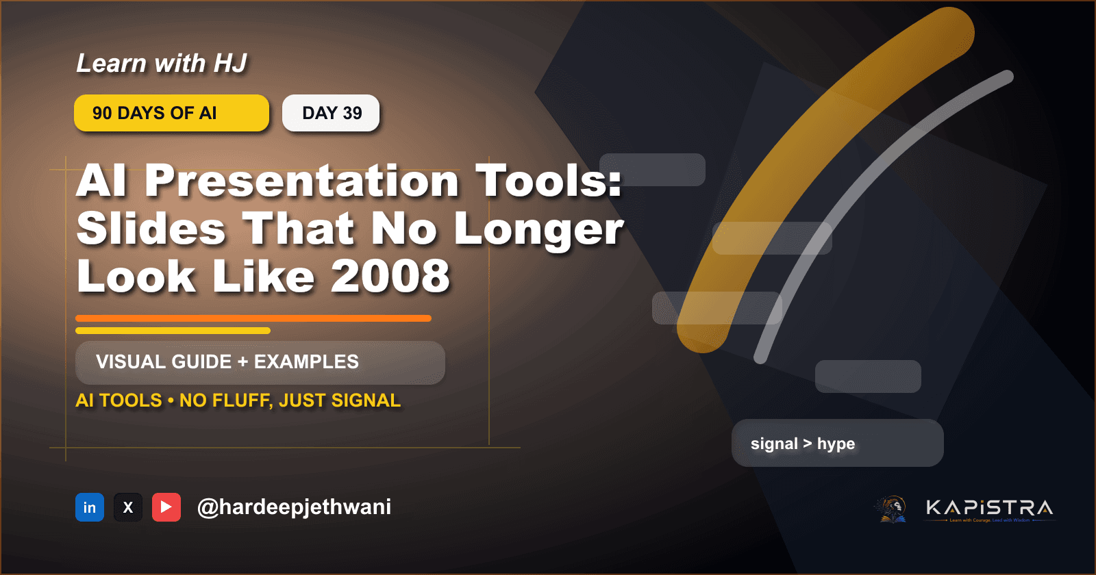 AI Presentation Tools: Slides That No Longer Look Like 2008