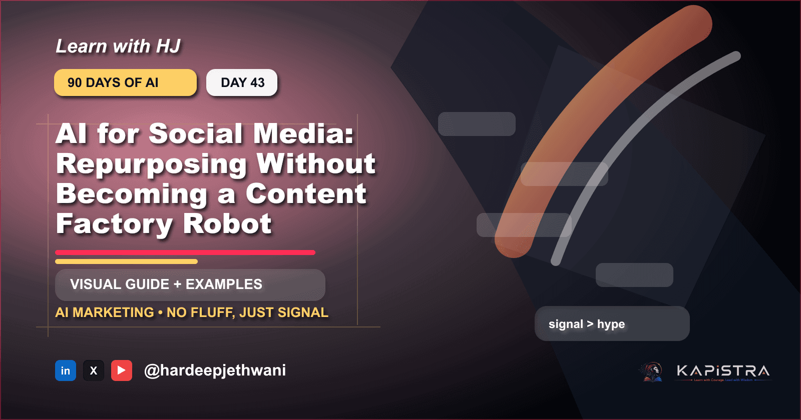 AI for Social Media: Repurposing Without Becoming a Content Factory Robot