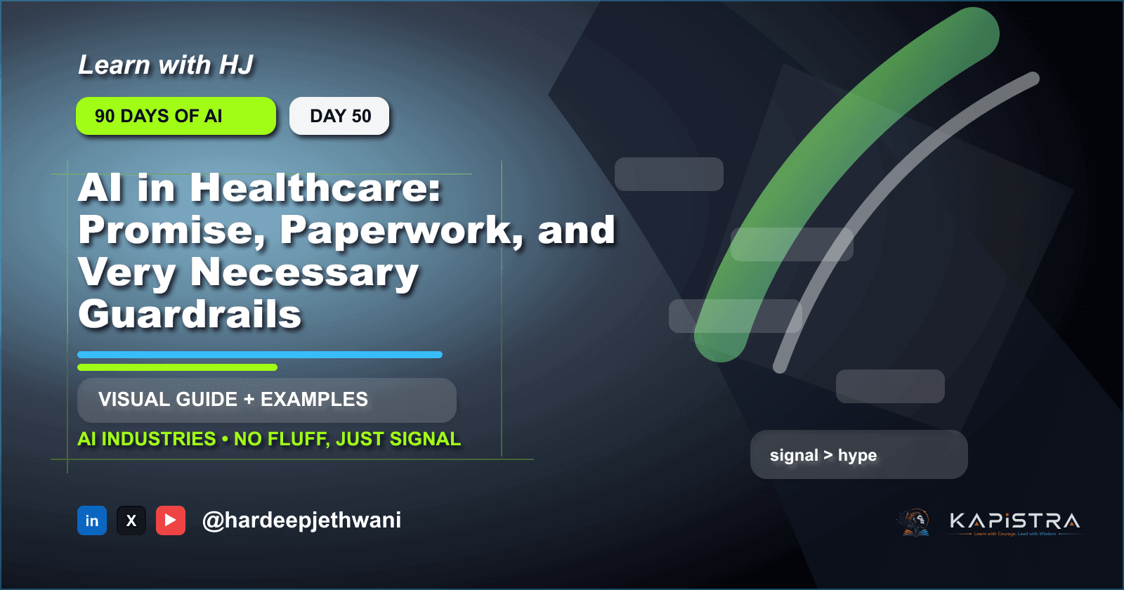 AI in Healthcare: Promise, Paperwork, and Very Necessary Guardrails