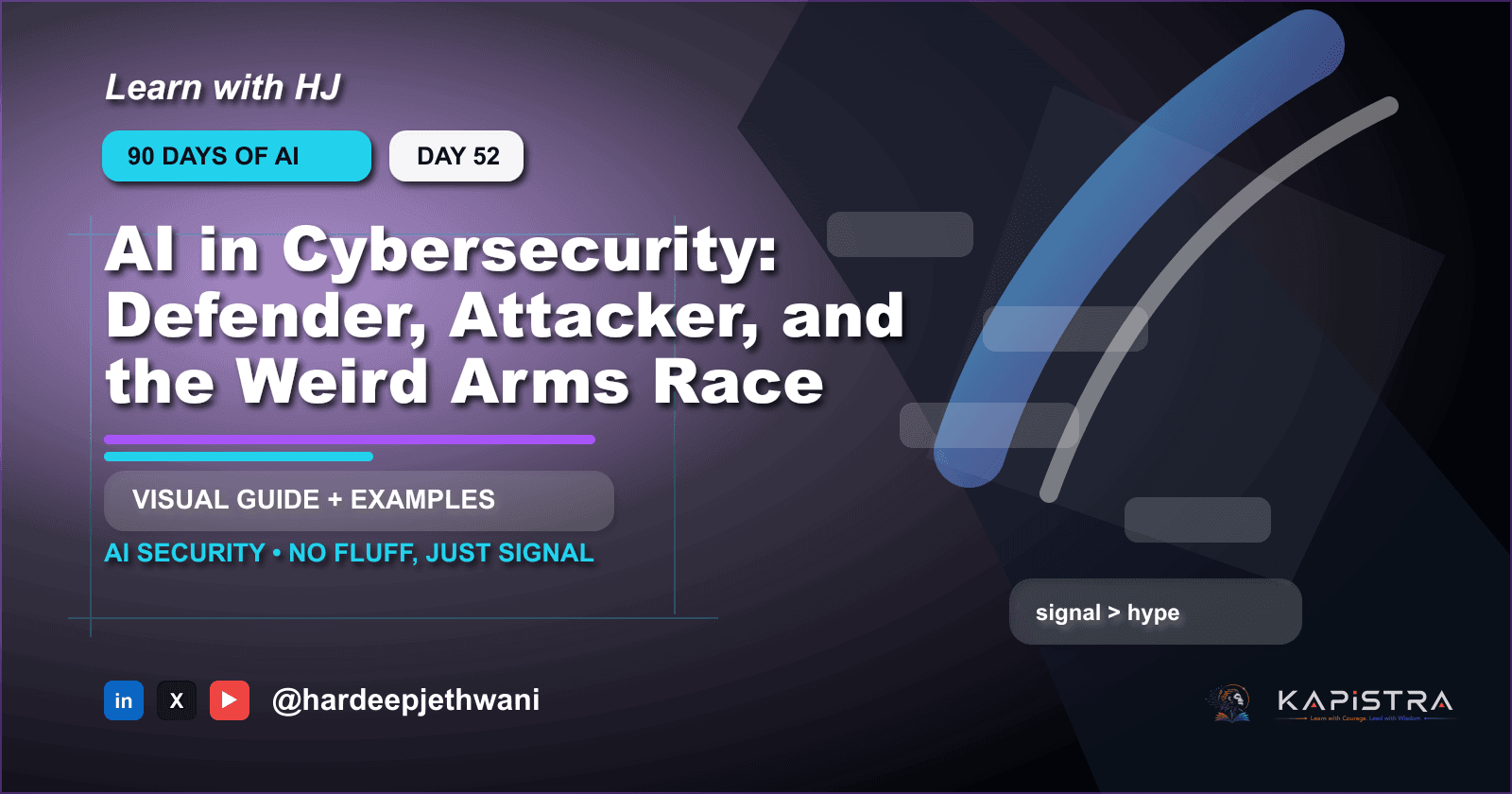 AI in Cybersecurity: Defender, Attacker, and the Weird Arms Race