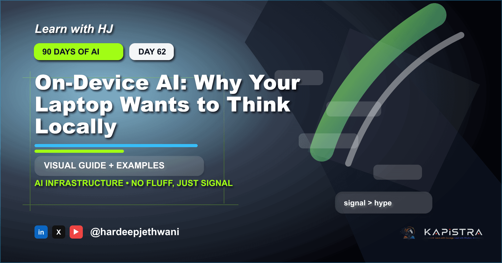 On-Device AI: Why Your Laptop Wants to Think Locally