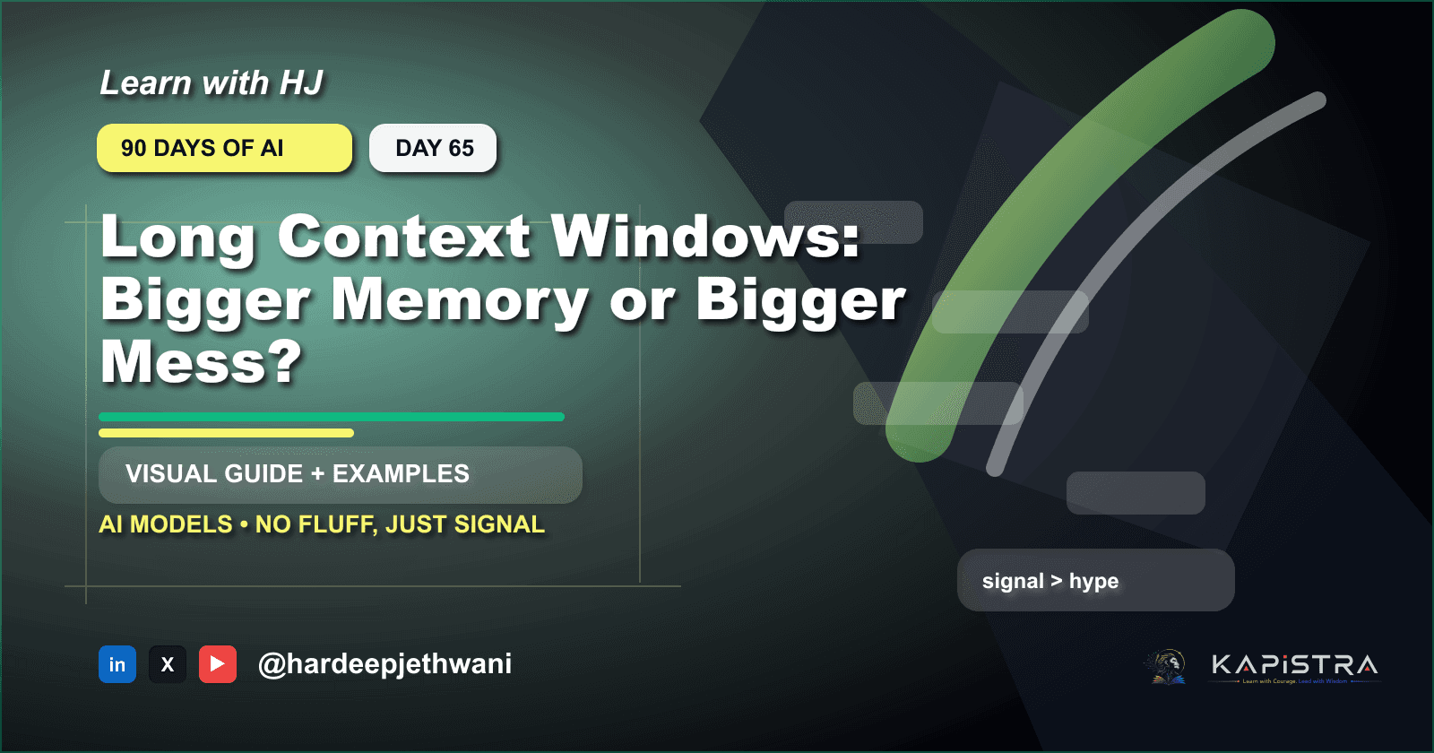 Long Context Windows: Bigger Memory or Bigger Mess?