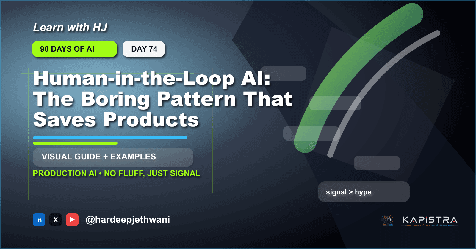 Human-in-the-Loop AI: The Boring Pattern That Saves Products