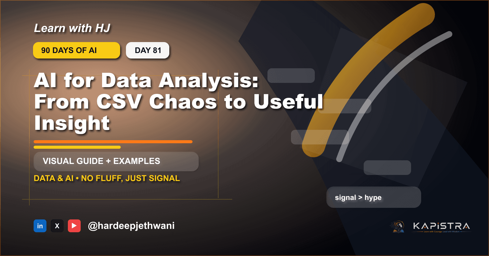 AI for Data Analysis: From CSV Chaos to Useful Insight